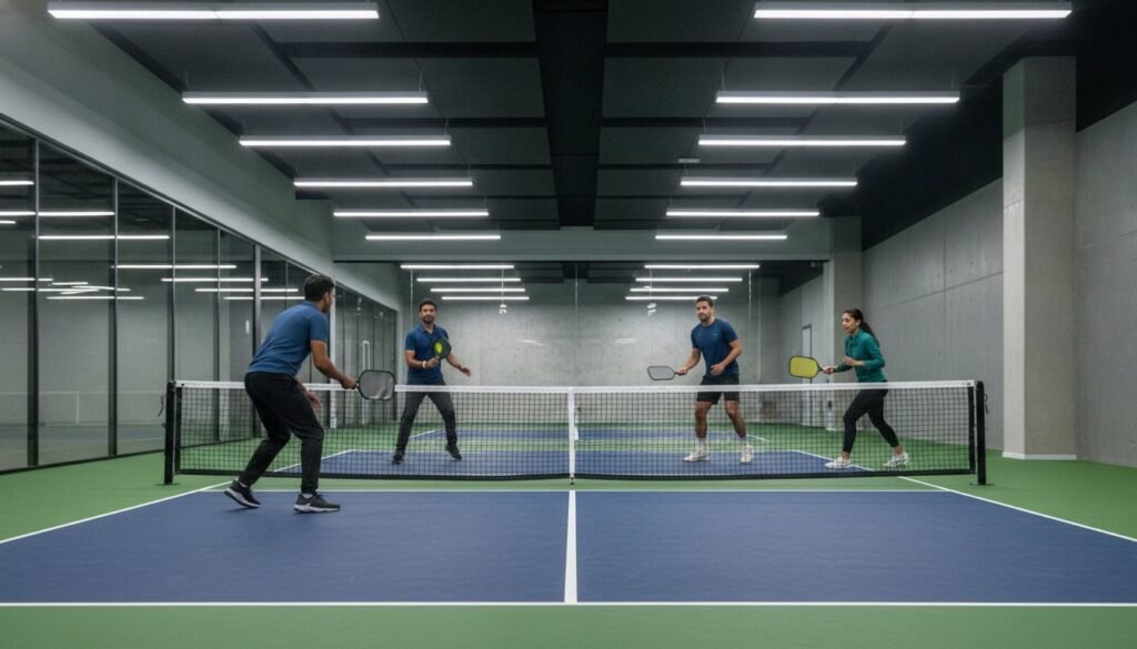 Indoor pickleball rental near me: 2026 court fees and booking options