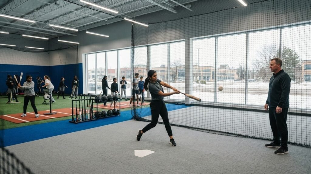 Indoor Batting Cages Near Milton: Find Your Fit at Agility Sports